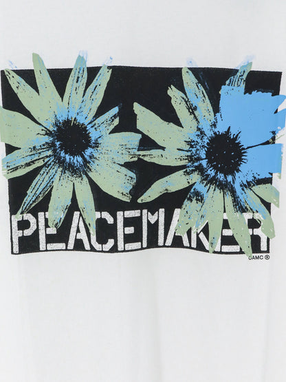 T-shirt in cotone con stampa floreale thumbnail