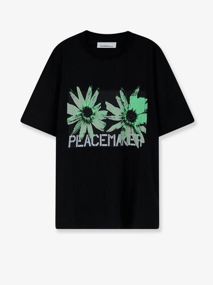 Cotton T-shirt with floral print thumbnail