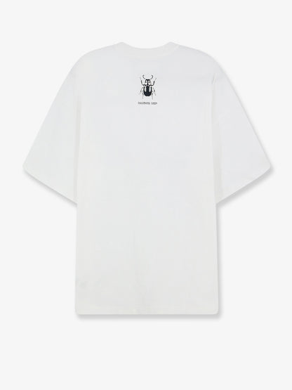 T-shirt in cotone con stampa Stencil thumbnail