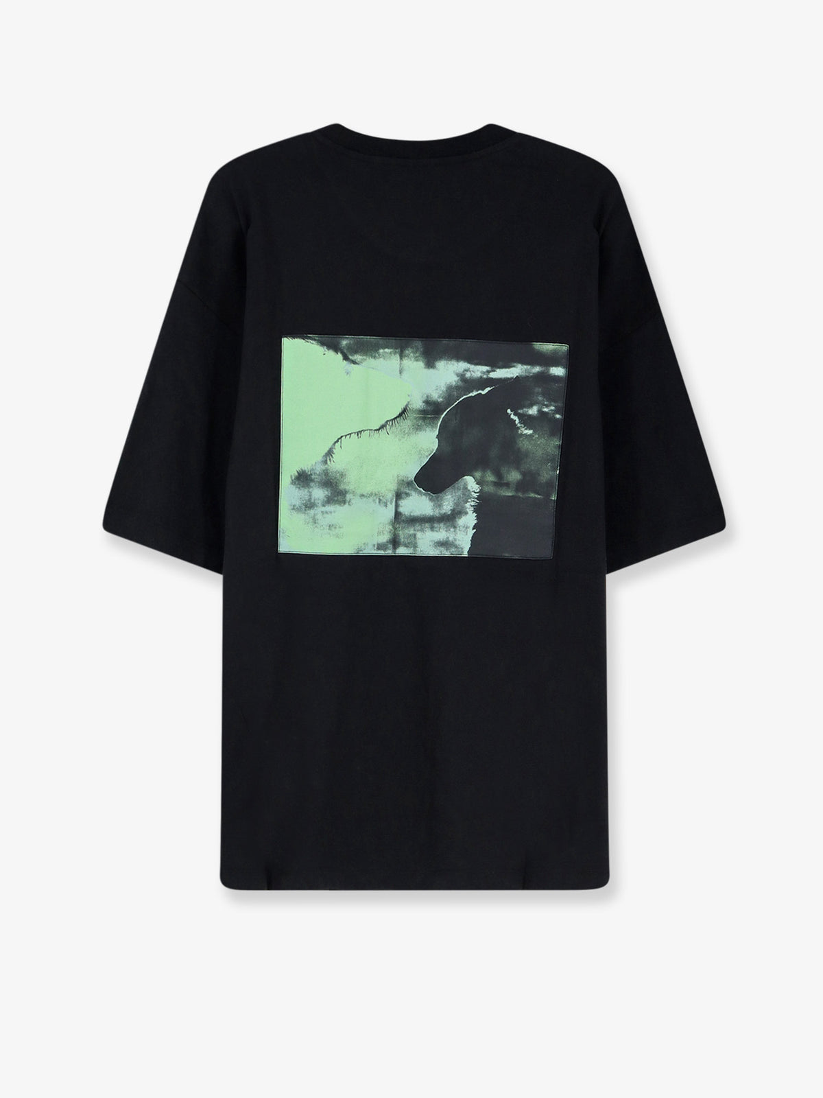 Cotton t-sirt with Dogs print