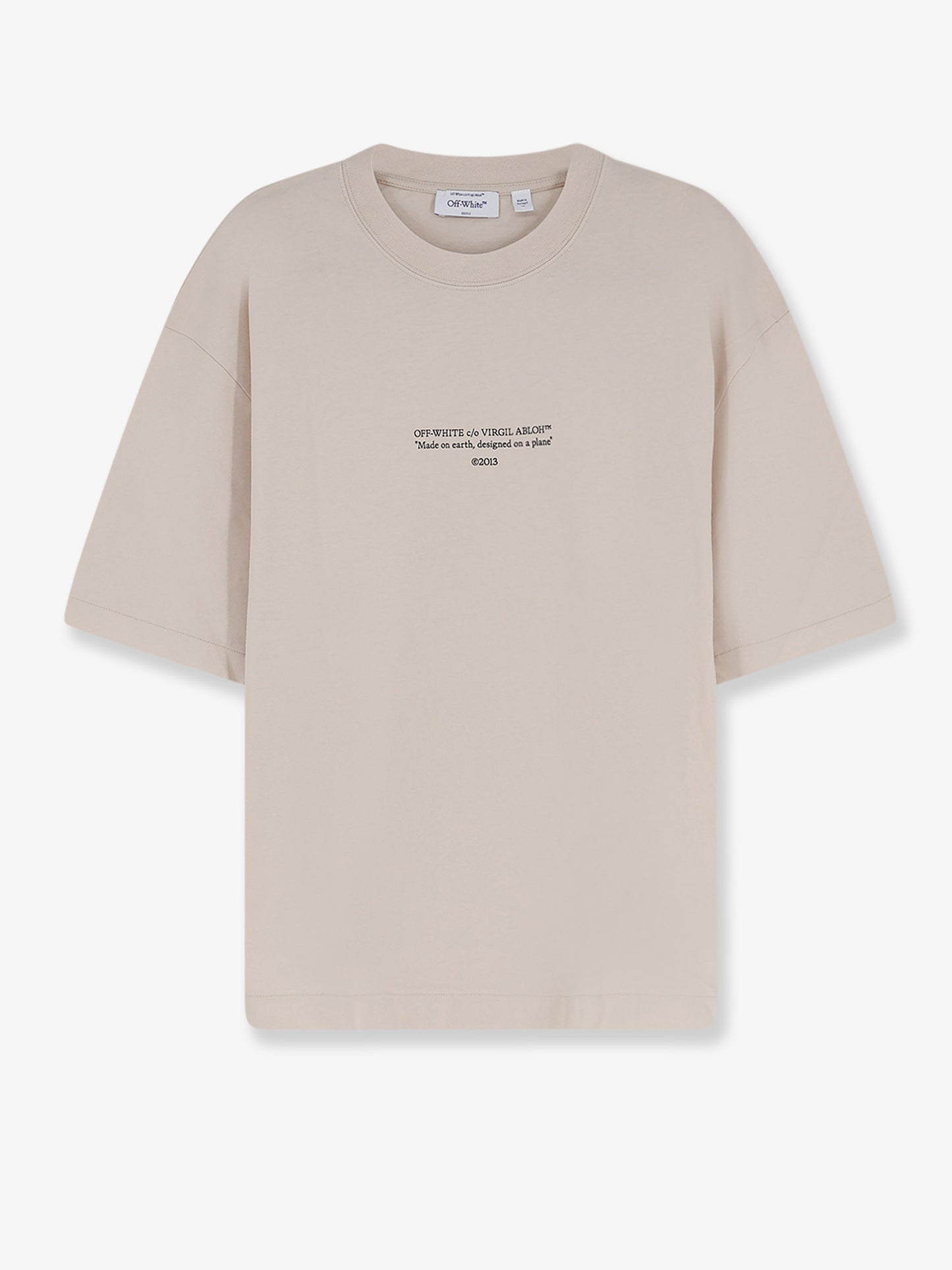 Statement cotton T-shirt