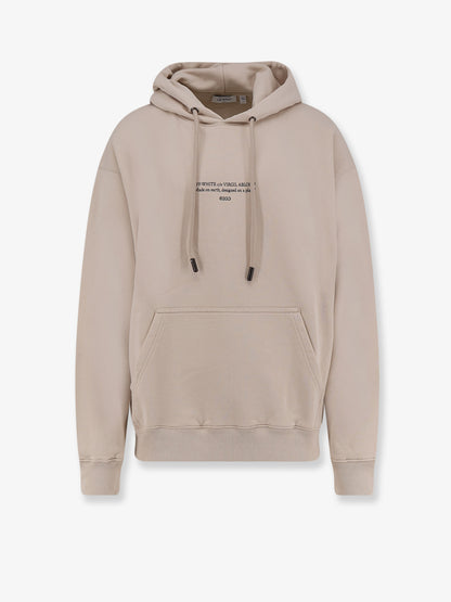 Cotton sweatshirt with frontal logo print thumbnail