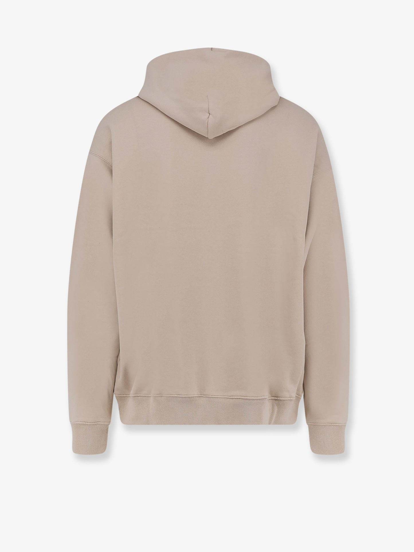 Cotton sweatshirt with frontal logo print