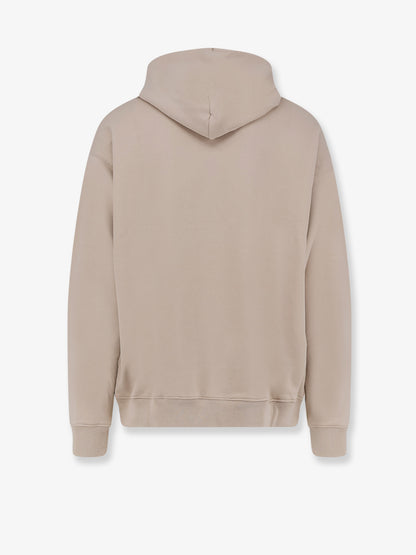Cotton sweatshirt with frontal logo print thumbnail