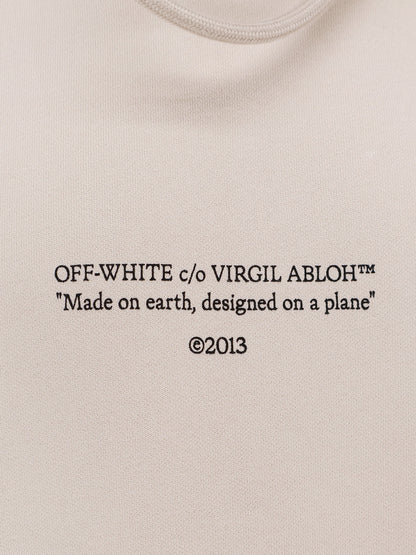 Cotton sweatshirt with frontal logo print thumbnail