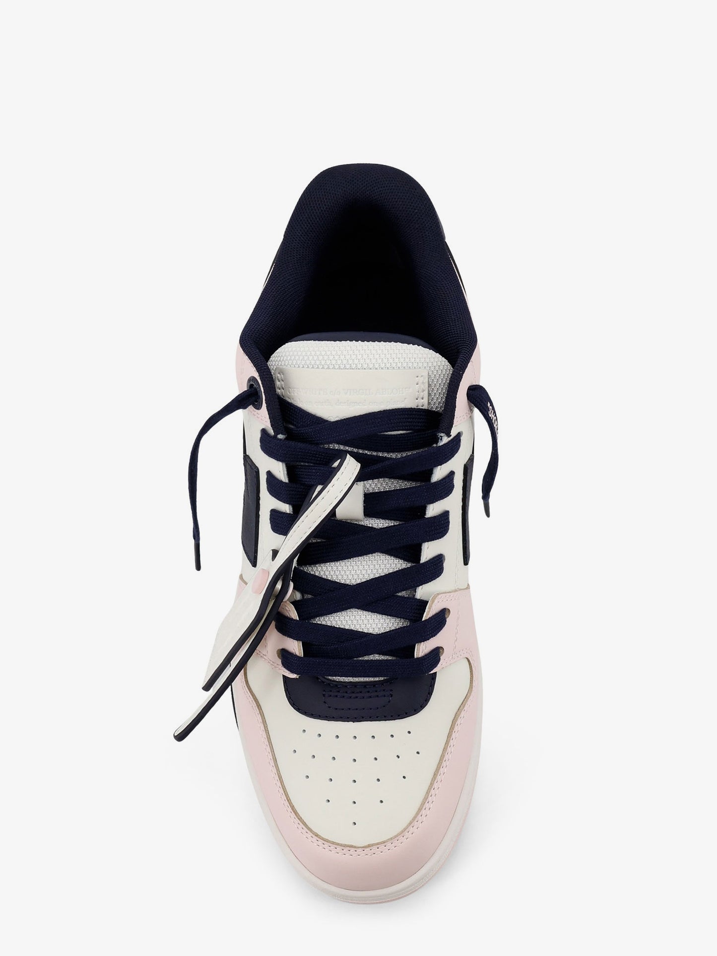 Out of Office leather sneakers with iconic logo on the side