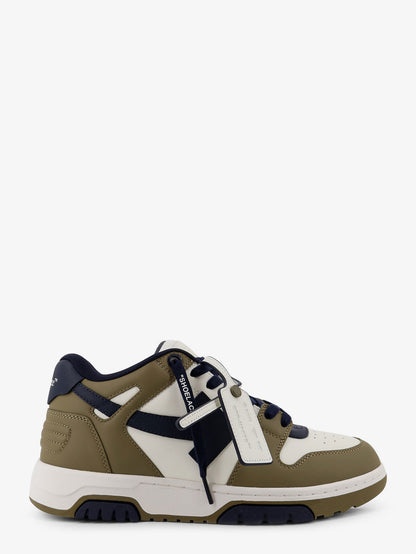 Out of Office leather sneakers with iconic side logo thumbnail