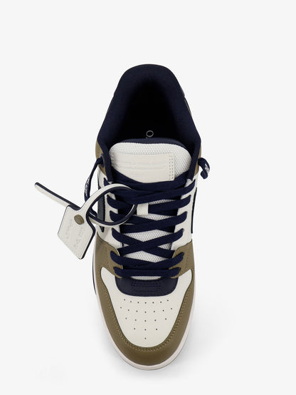 Out of Office leather sneakers with iconic side logo thumbnail