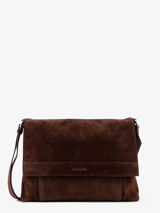 Borsa messenger Peach in suede