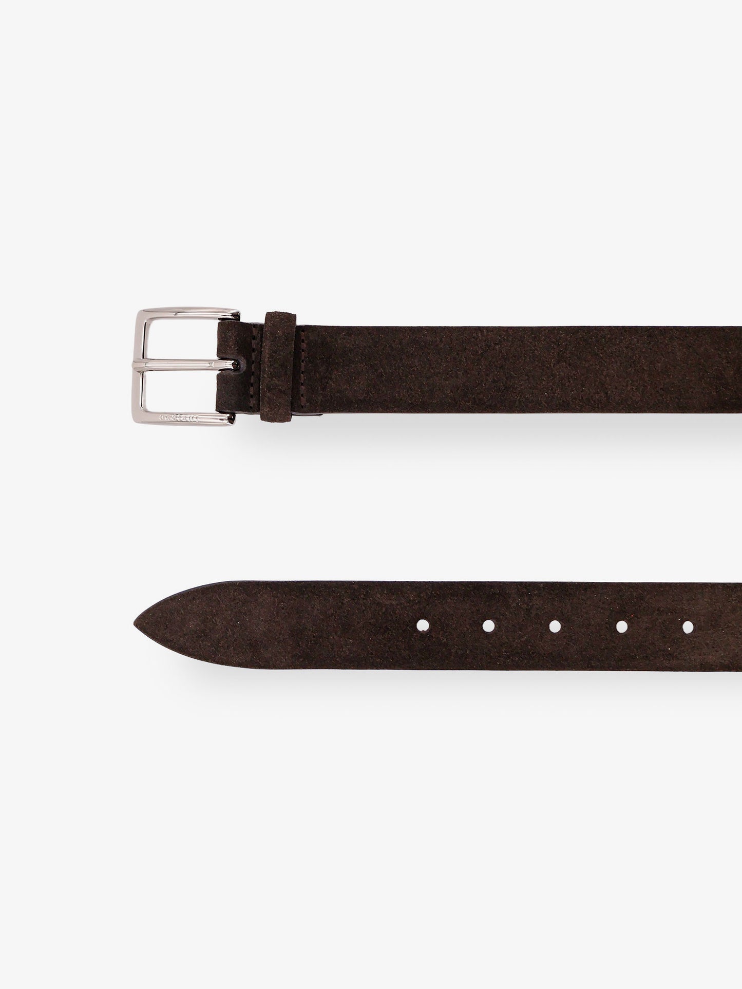 Suede belt