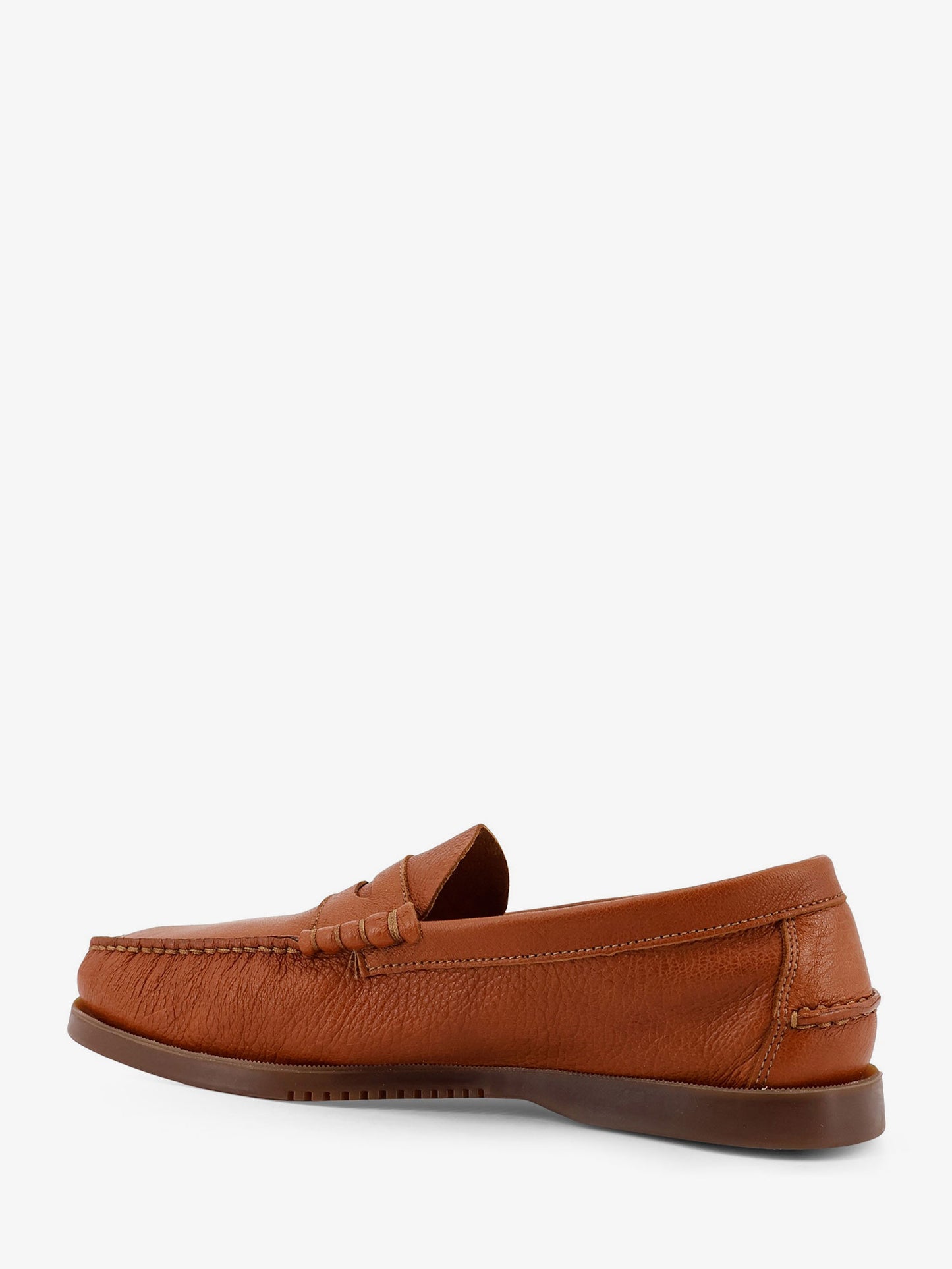 Leather loafers