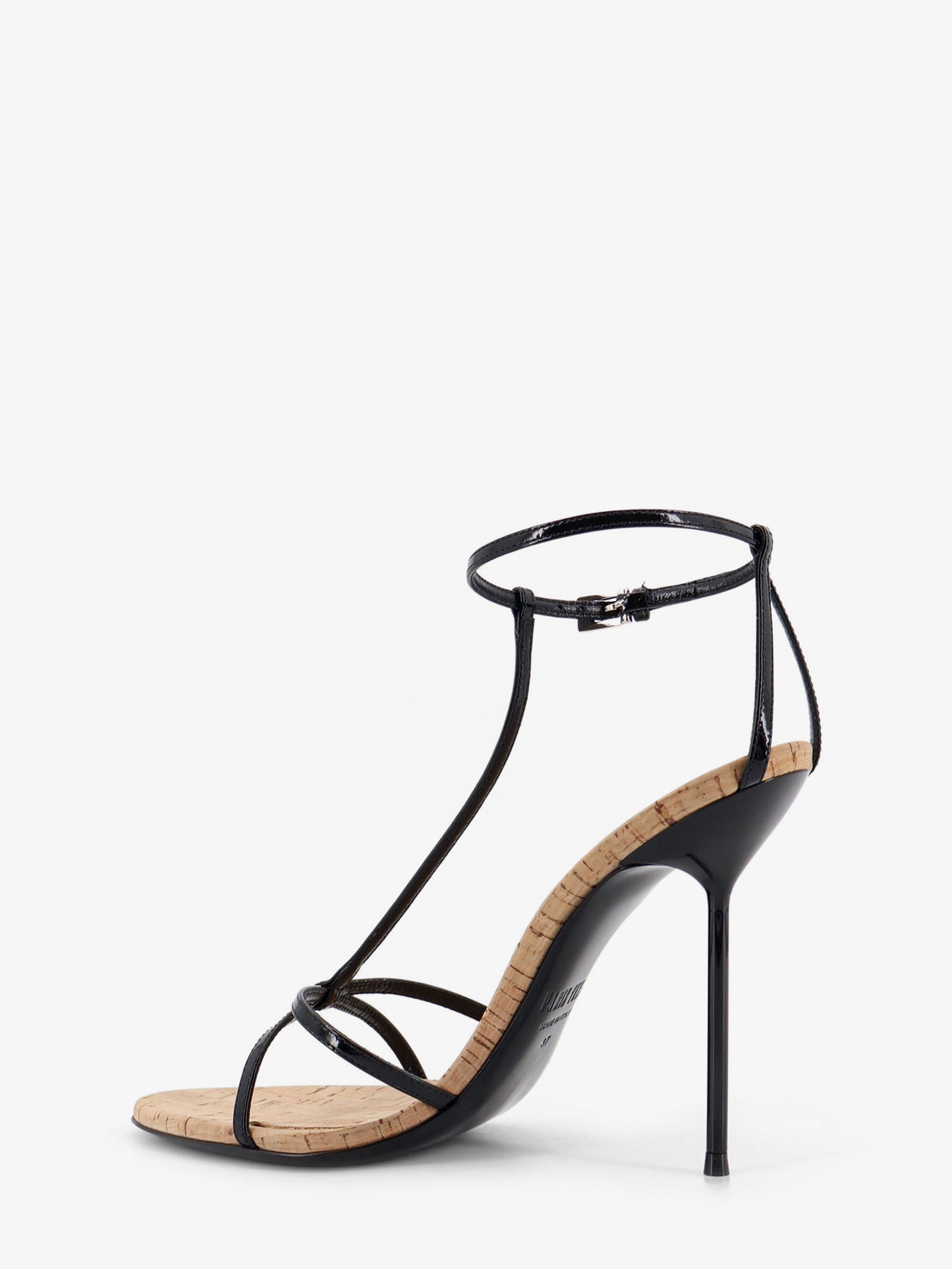 Lidia leather and cork sandals