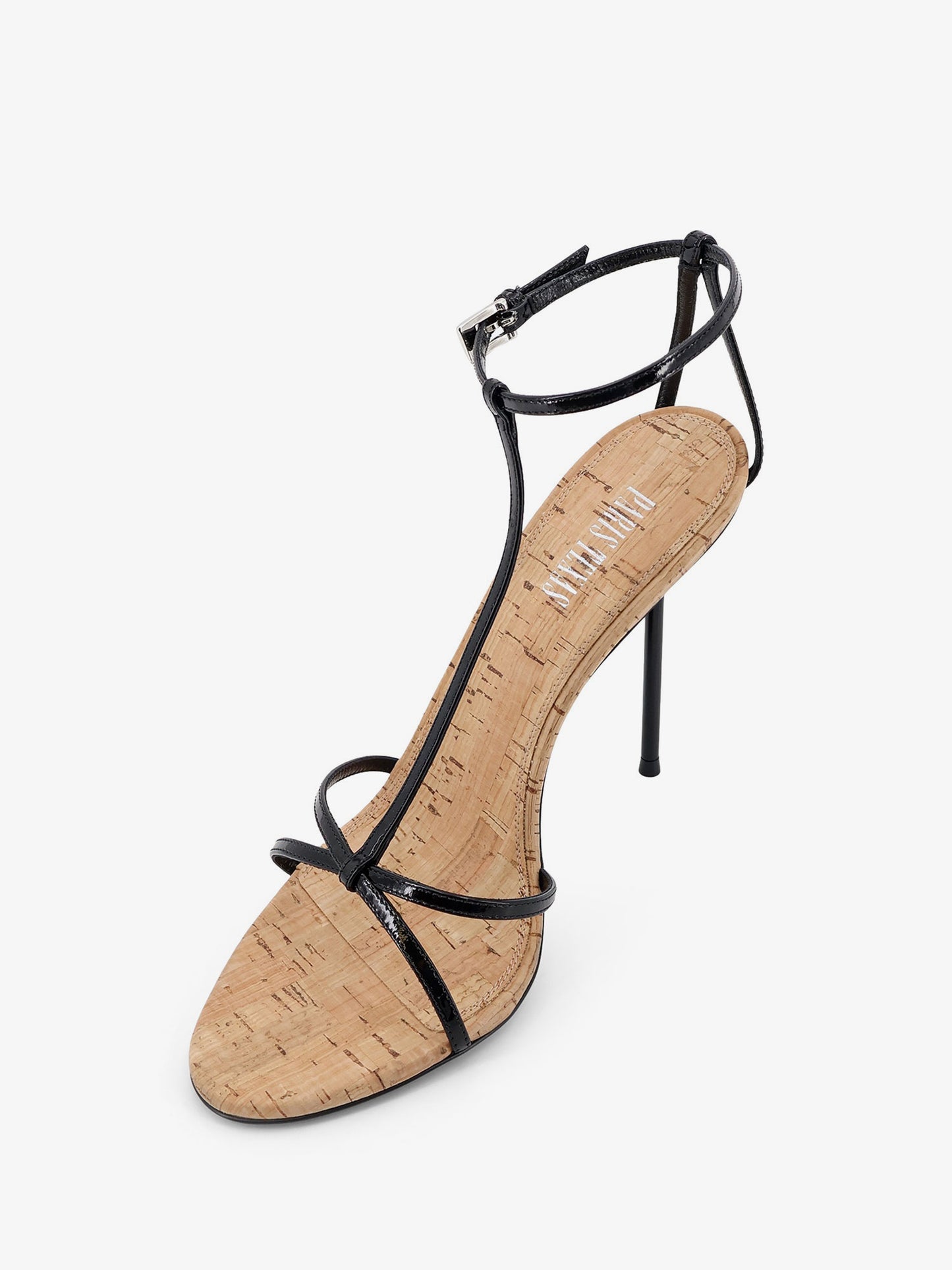 Lidia leather and cork sandals