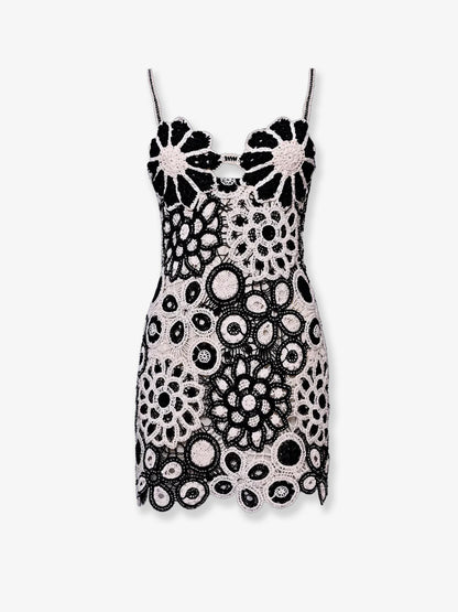 Crochet mini dress thumbnail