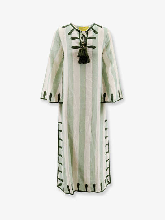 Edna linen long dress