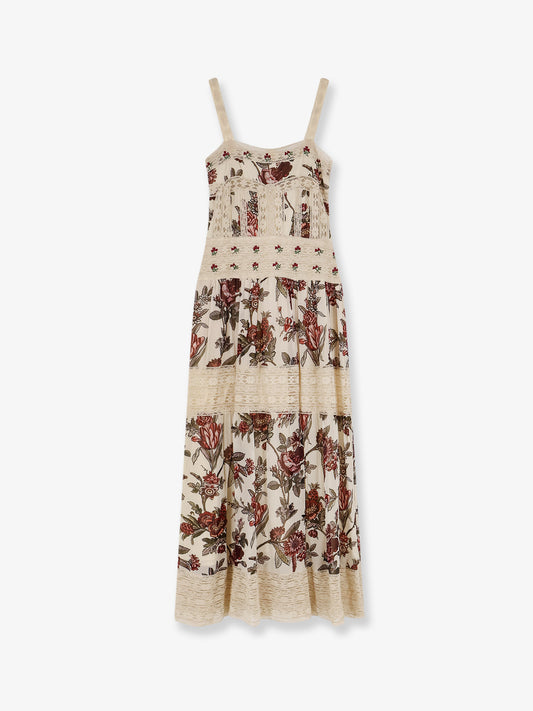 Nelia multicolor viscose dress