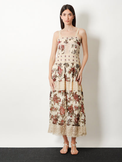 Nelia multicolor viscose dress thumbnail