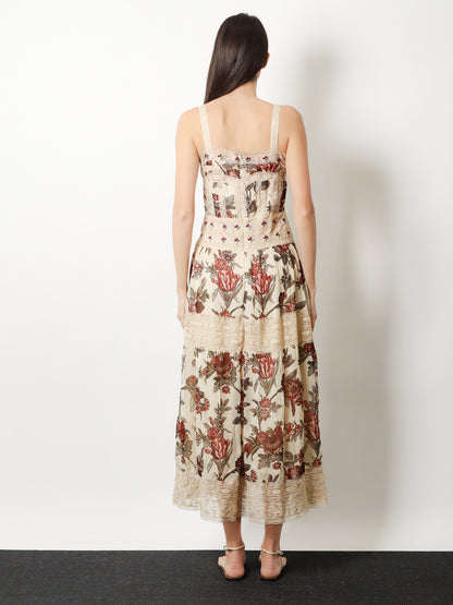 Nelia multicolor viscose dress thumbnail