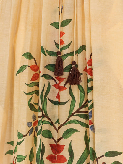 Palmira multicolor modal long dress thumbnail