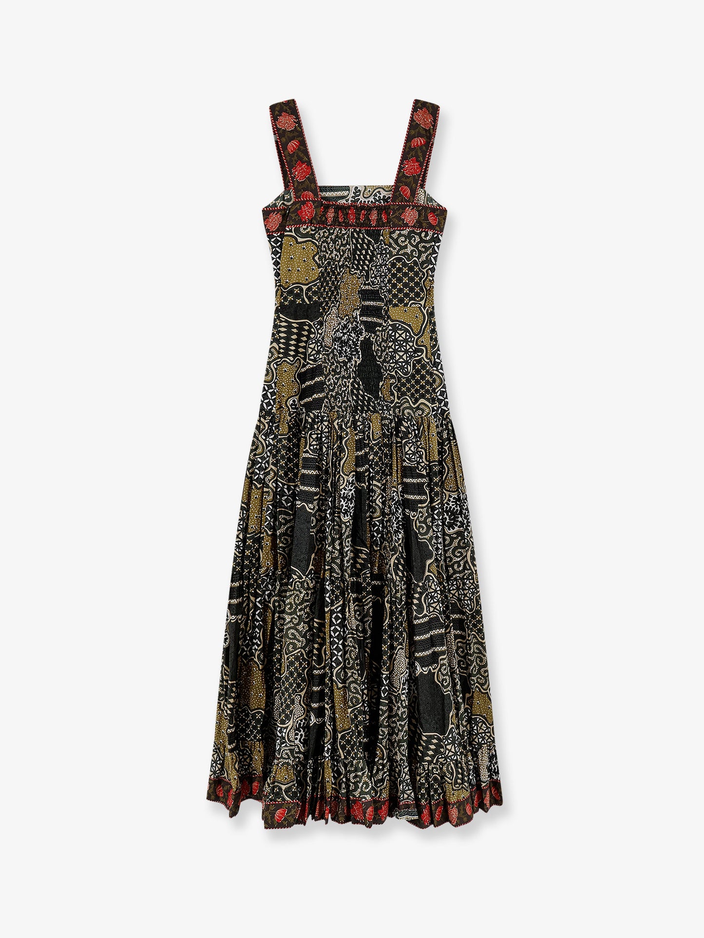 Vestito lungo Zita in cotone
