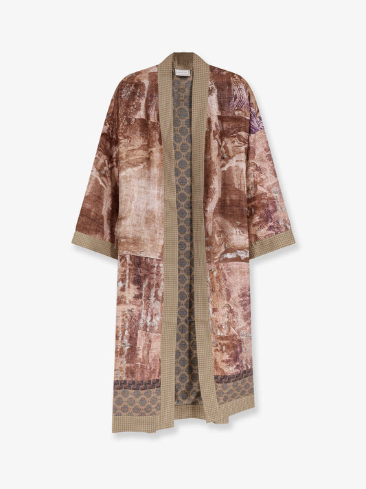 Aloe Silk Kimono