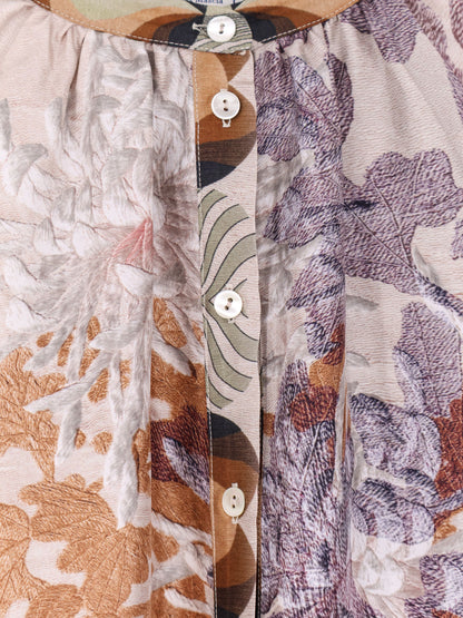 Aloe long silk dress thumbnail