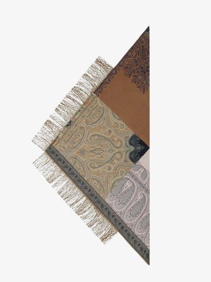 Multicolored silk shawl thumbnail