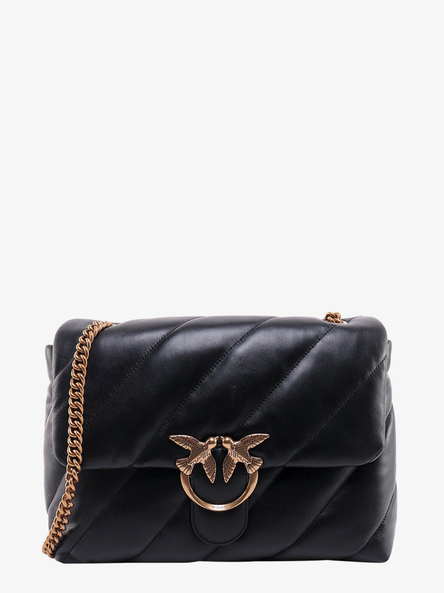 Love Puff quilted leather crossbody bag