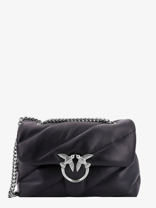 Matelassé leather shoulder bag