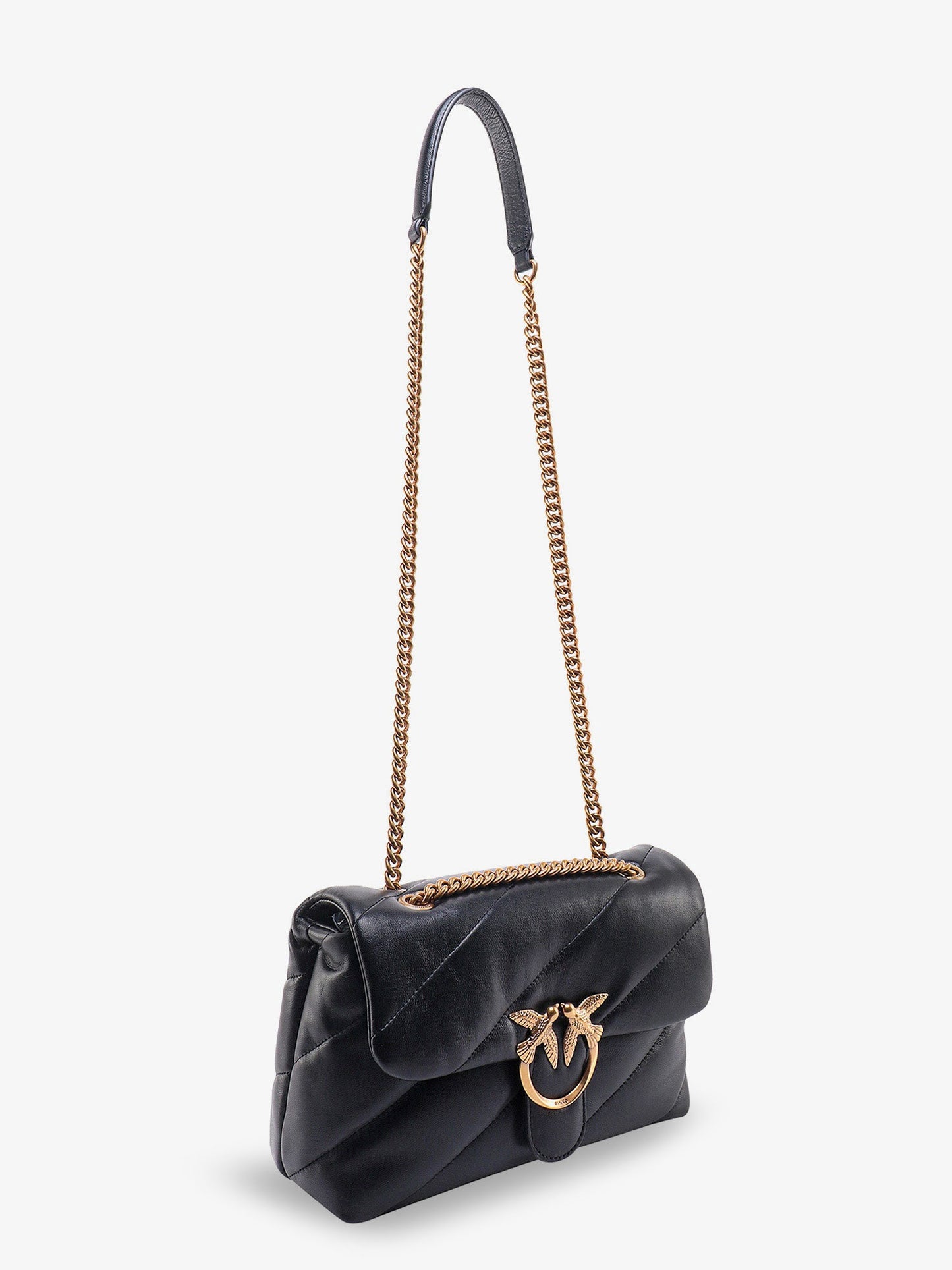 Love Puff Classic matelassé leather shoulder bag