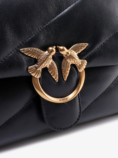 Love Puff Classic matelassé leather shoulder bag thumbnail