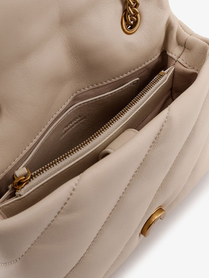 Love Puff Mini quilted leather crossbody bag thumbnail