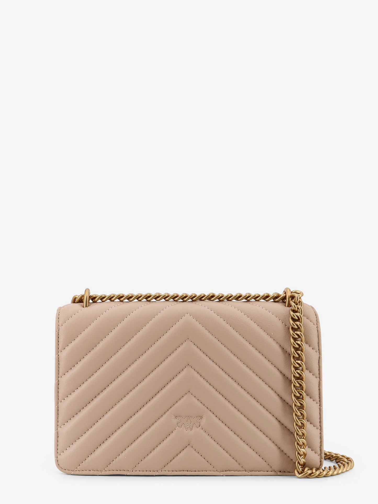Love One Mini quilted leather shoulder bag