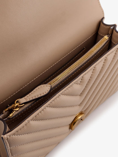 Love One Mini quilted leather shoulder bag thumbnail