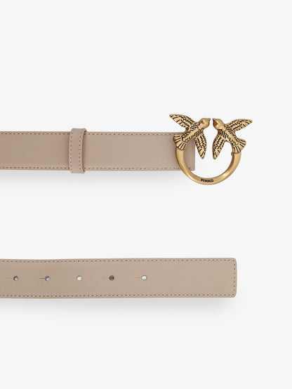 Berry leather belt thumbnail