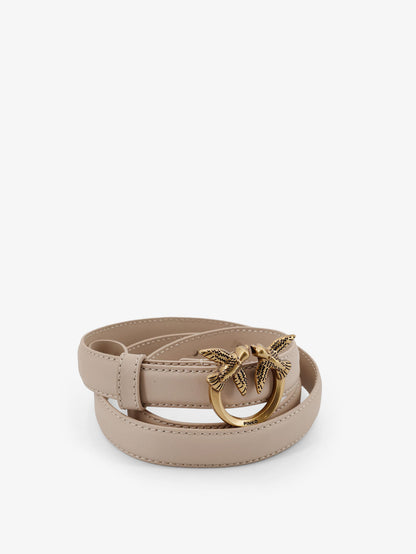 Berry leather belt thumbnail