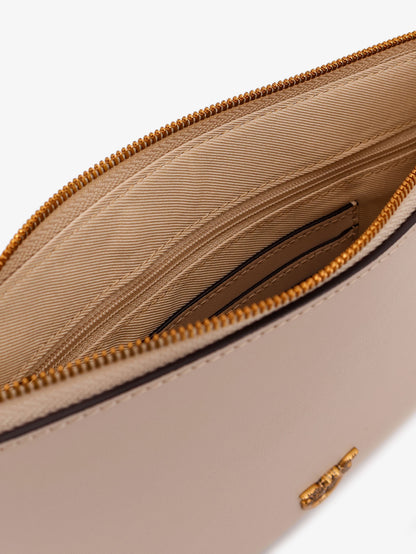 Flat Love leather shoulder bag thumbnail