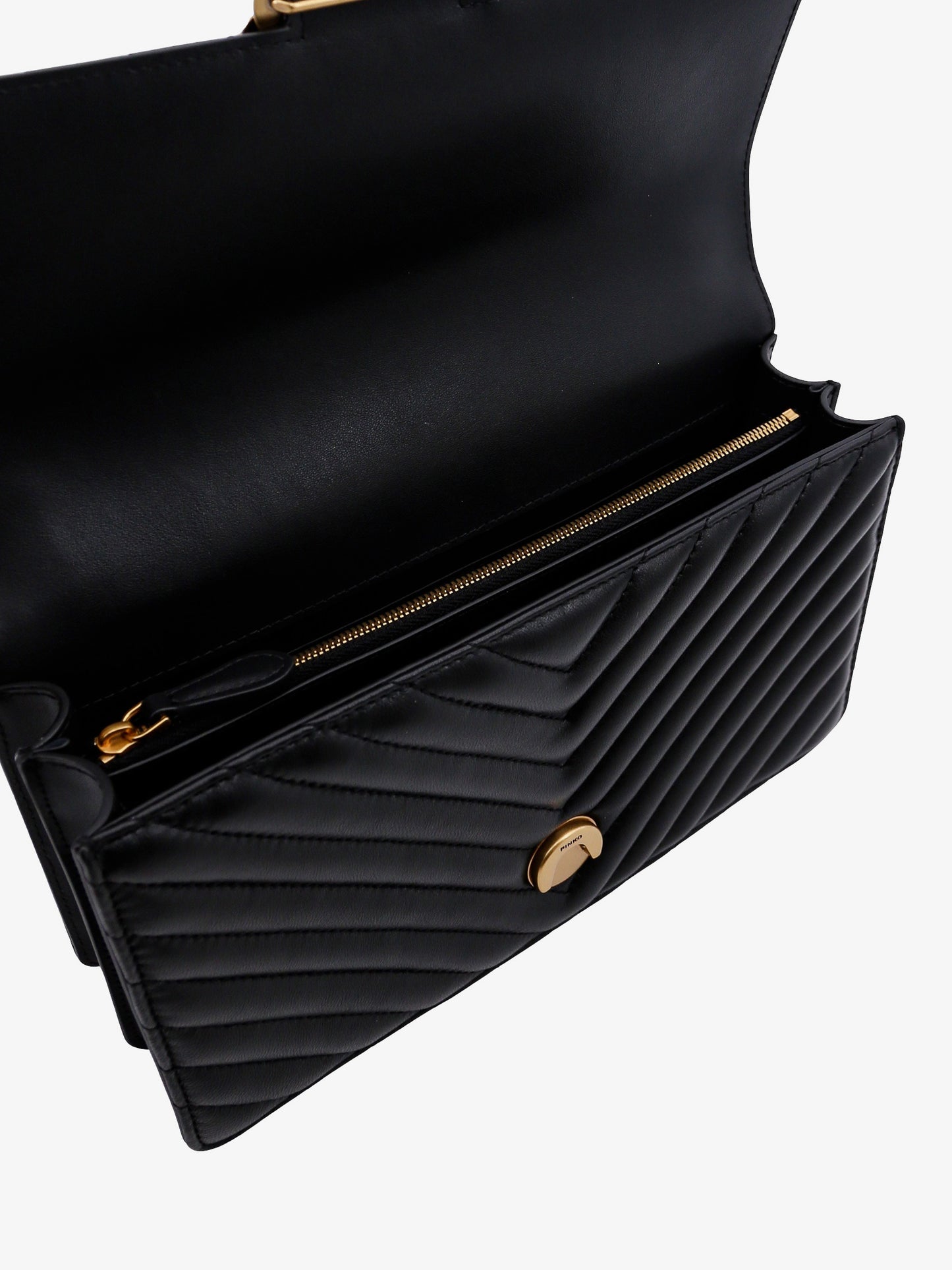 Love One quilted leather crossbody bag