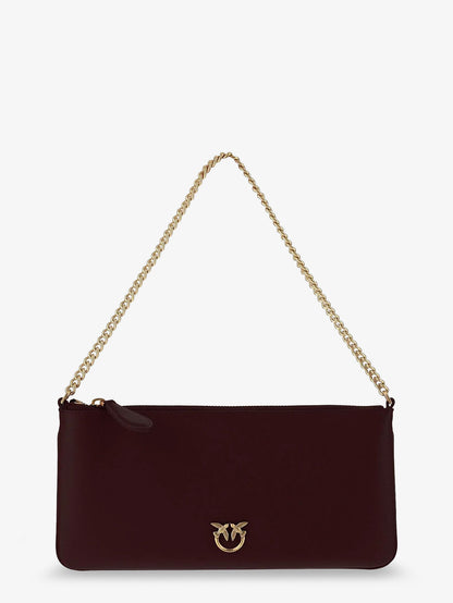 Horizontal Flat leather crossbody bag thumbnail