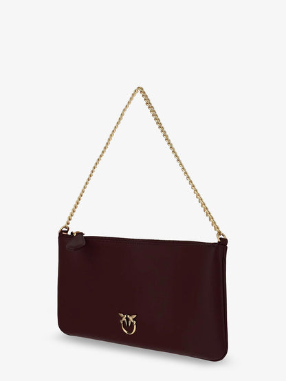 Horizontal Flat leather crossbody bag thumbnail