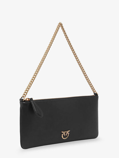 Horizontal Flat leather shoulder bag thumbnail