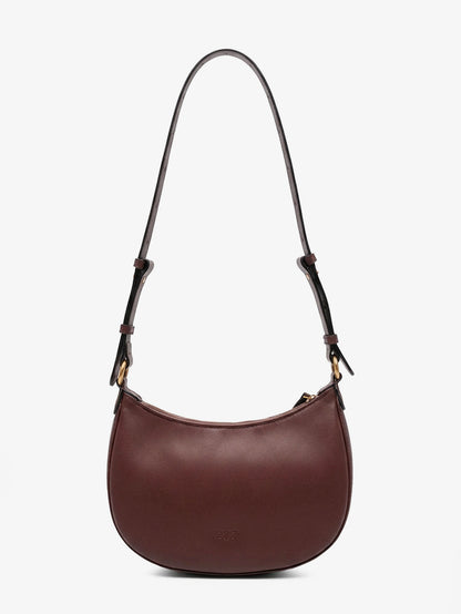 Borsa a spalla Half Moon Mini in pelle thumbnail