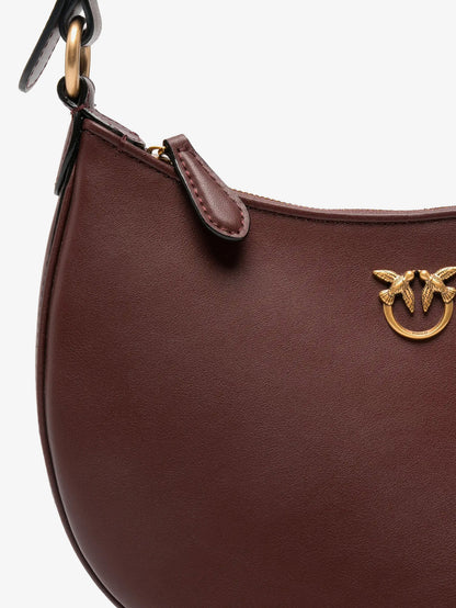 Borsa a spalla Half Moon Mini in pelle thumbnail