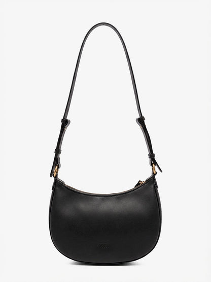 Borsa a spalla Half Moon Mini in pelle thumbnail