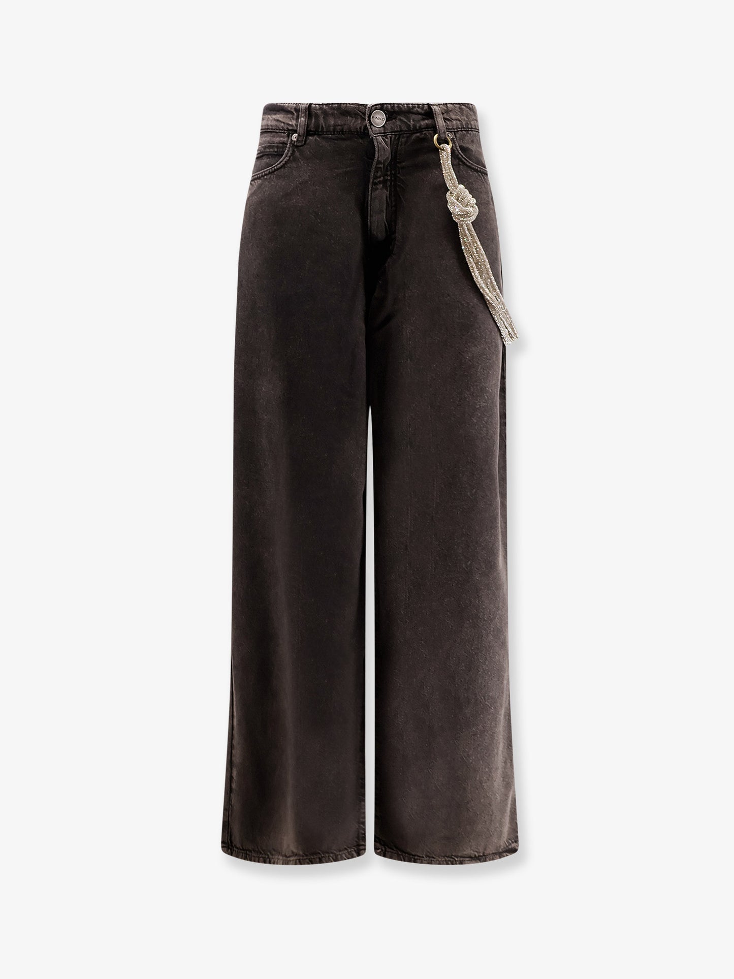 Lauryn bull denim jeans with removable jewel rope