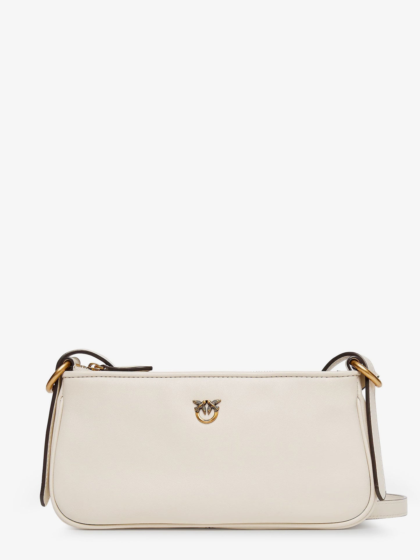 Borsa a tracolla Mini Half Moon in pelle