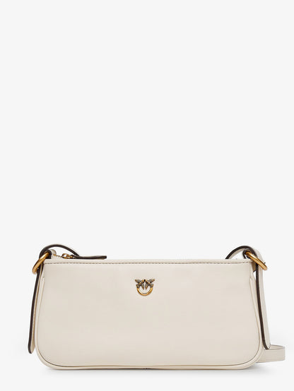 Borsa a tracolla Mini Half Moon in pelle thumbnail