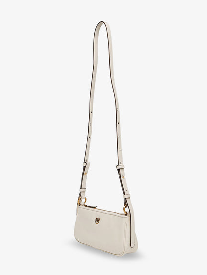 Borsa a tracolla Mini Half Moon in pelle thumbnail