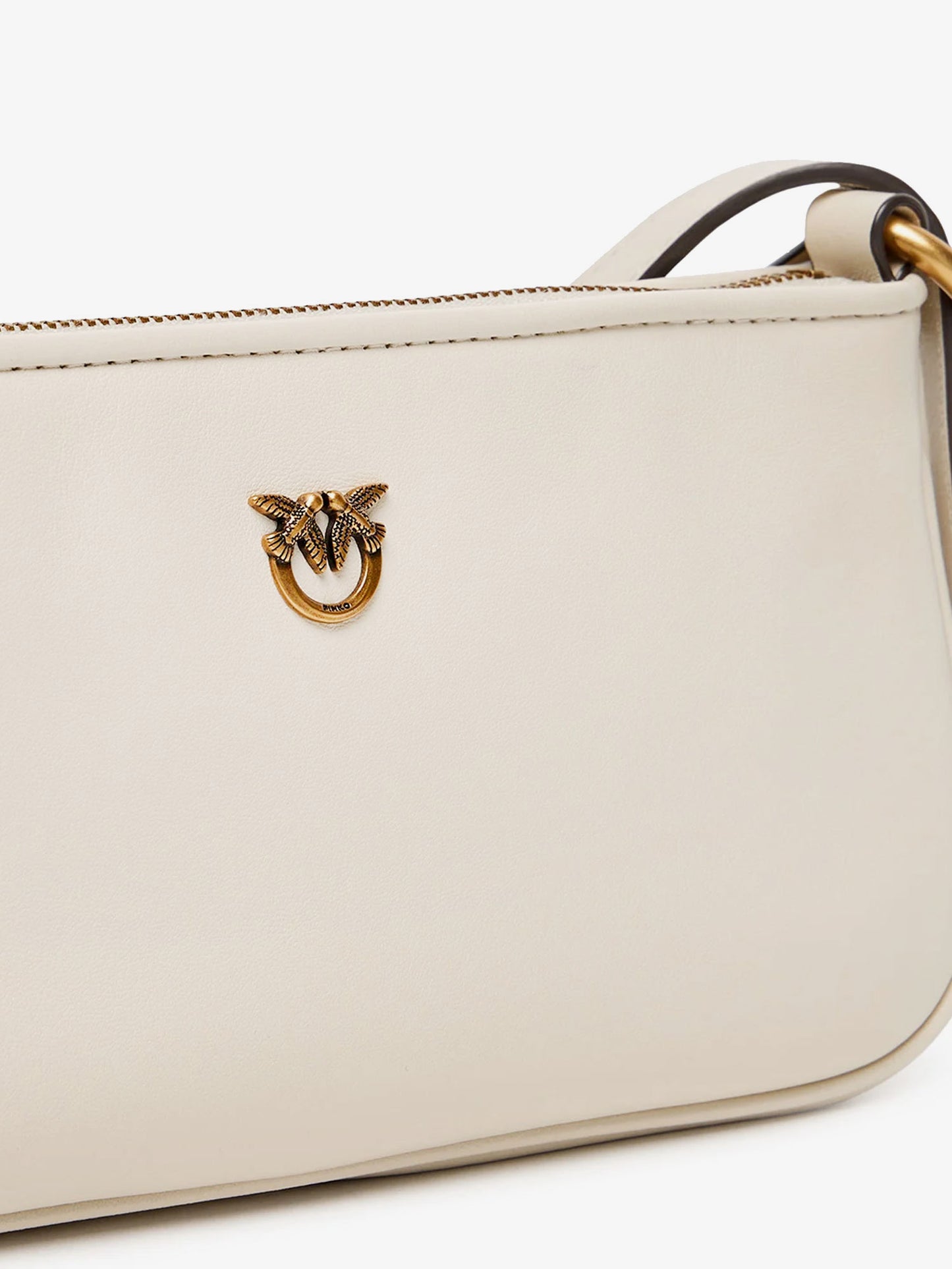 Borsa a tracolla Mini Half Moon in pelle