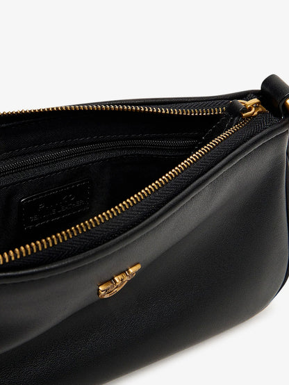 Mini Half Moon leather crossbody bag thumbnail